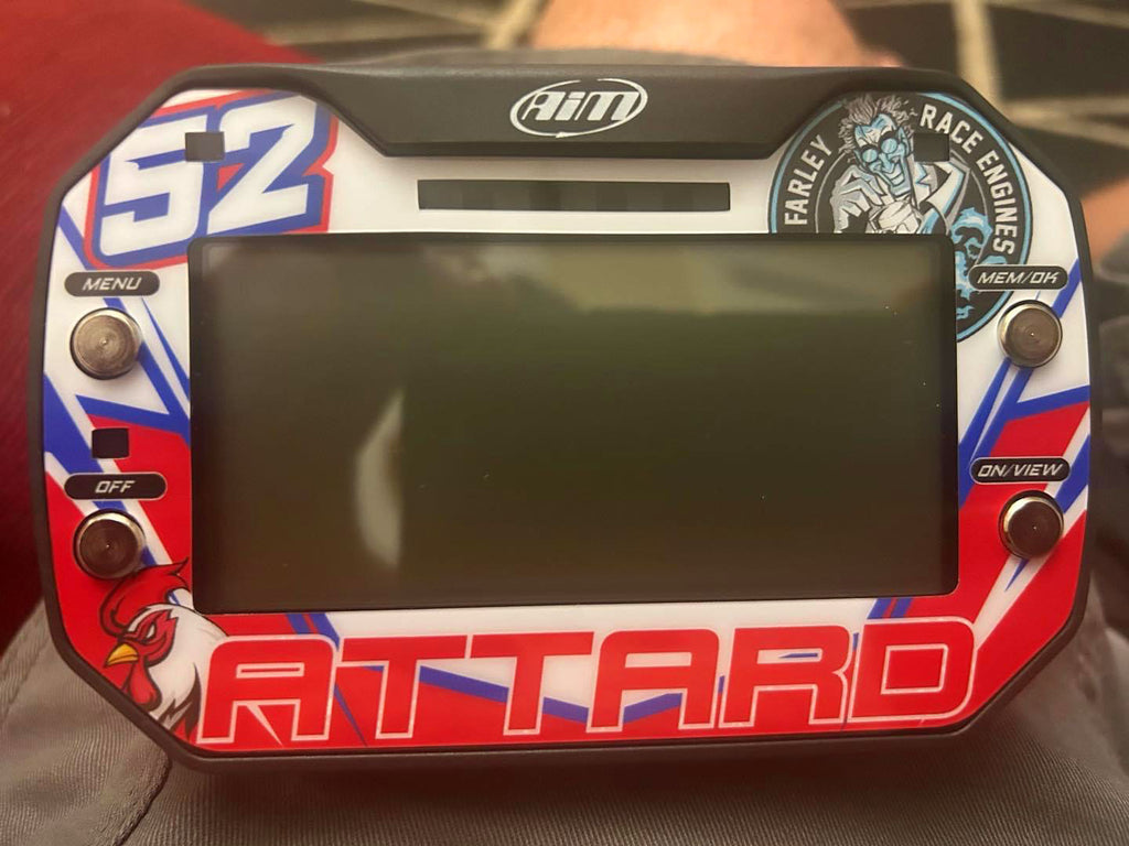 FA ALONSO 2011 STYLE DD2 RADIATOR STICKER KIT - ROTAX - KARTING