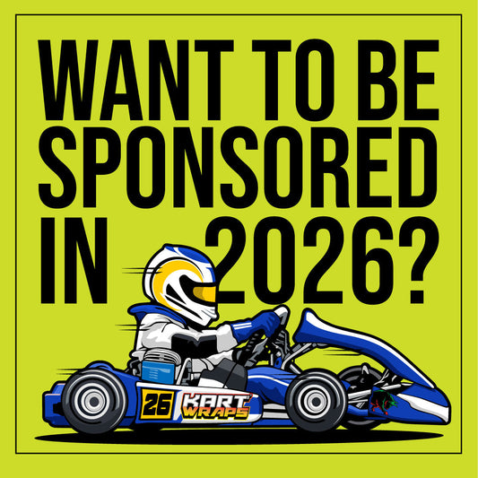 🏁 Become a 2026 Kart Wraps Ambassador – Sponsorships Now Open!