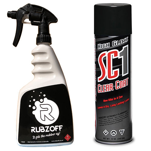 Kart Cleaning Products – Tyre Rubber Remover & Maxima SC1