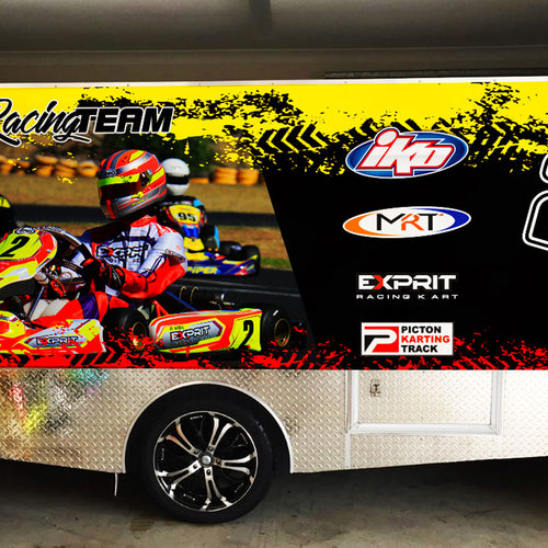 Kart Trailer | Truck Wraps | Horse Floats | Custom Racing & Business Signage