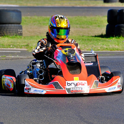 FLURO - METALLIC or HOLOGRAPHIC COLOURS - Custom Kart Sticker Kits [Incl Design]