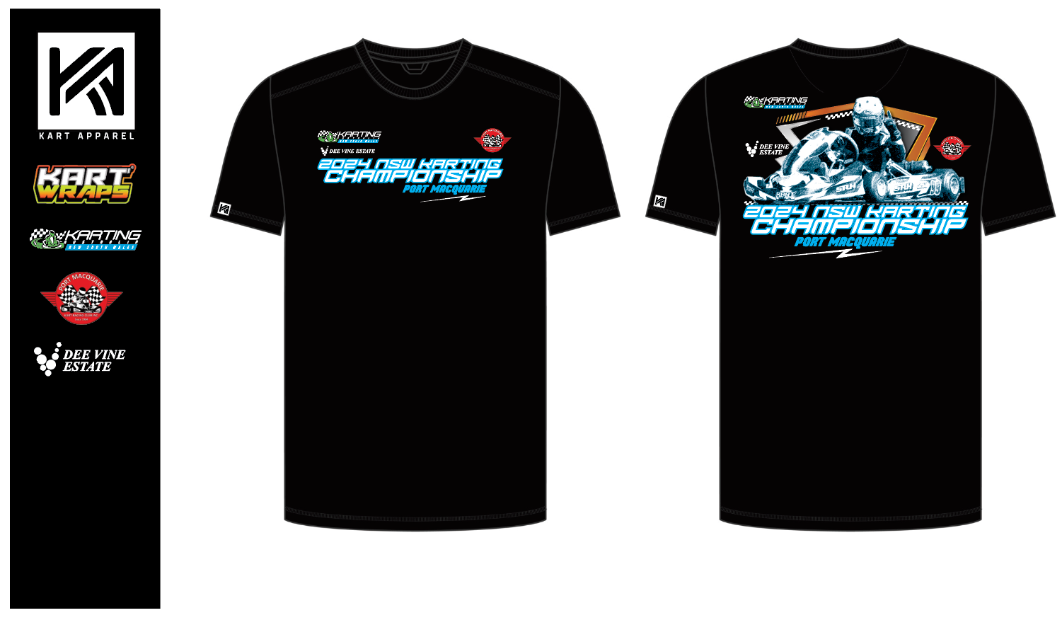 T-Shirt > Karting Australia - 2024 NSW State Titles -  Port Macquarie