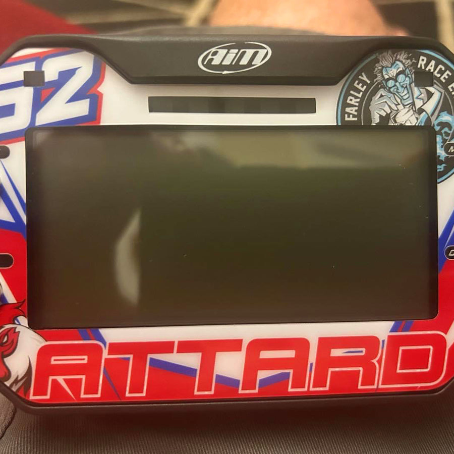 Custom Datalogger Stickers - Custom Mychron - Custom Alfano