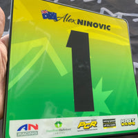 Custom Trolley Plates & Stickers | Personalised Racing Decals