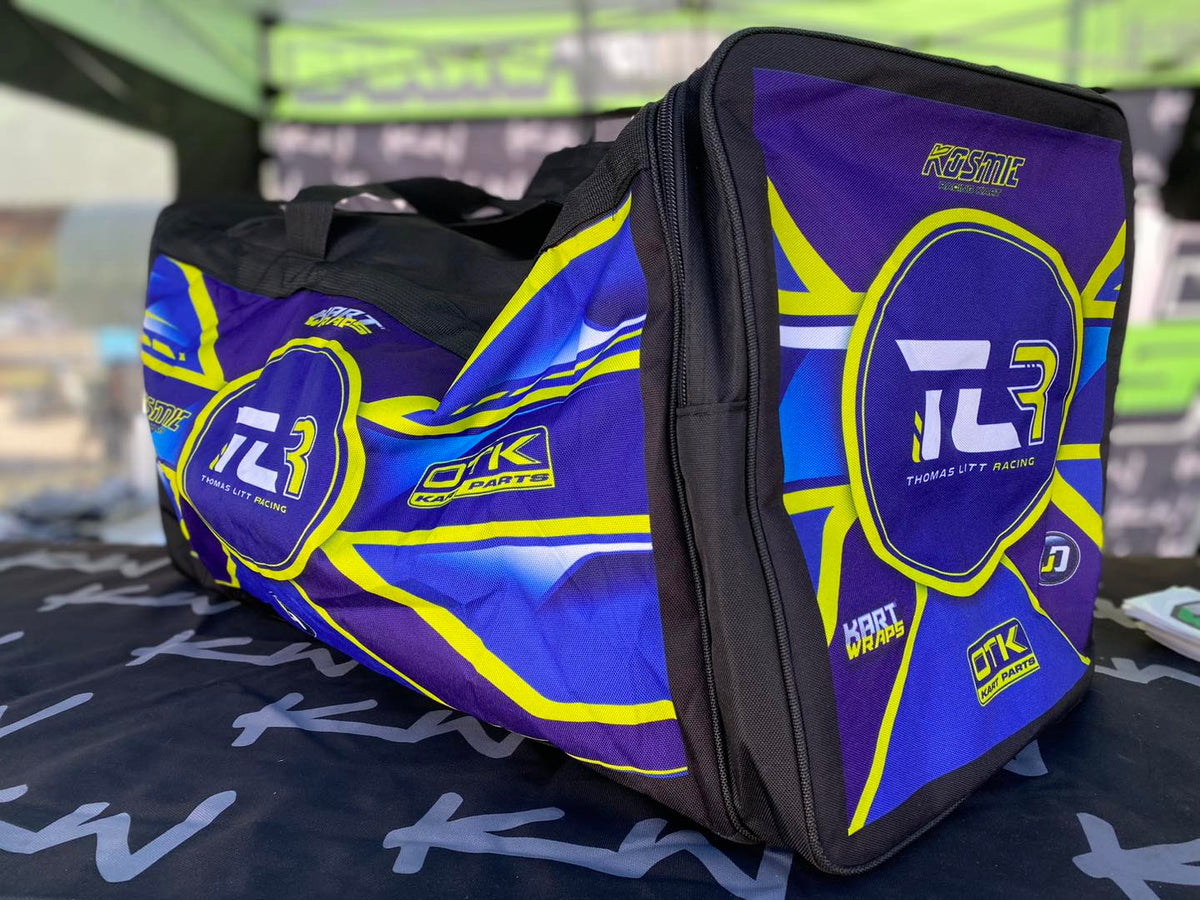 Custom Kart Gear Bag | 100L Race Day Bag with Team Branding