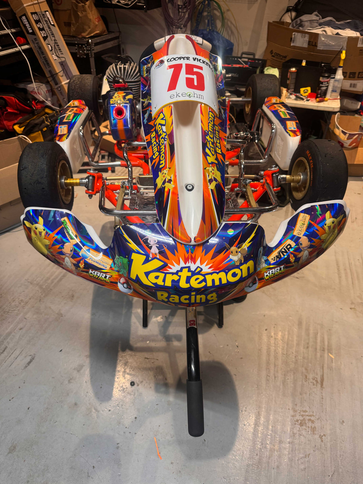 Holographic Kart Graphics | Sticker Kits - Premium