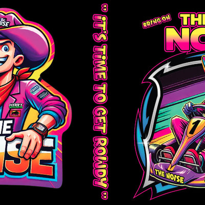 Kev "The Noise" Davies Stubby Coolers by Kart Wraps - PRE ORDER