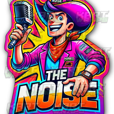 Kev "The Noise" Davies Bumper Sticker - 150mm