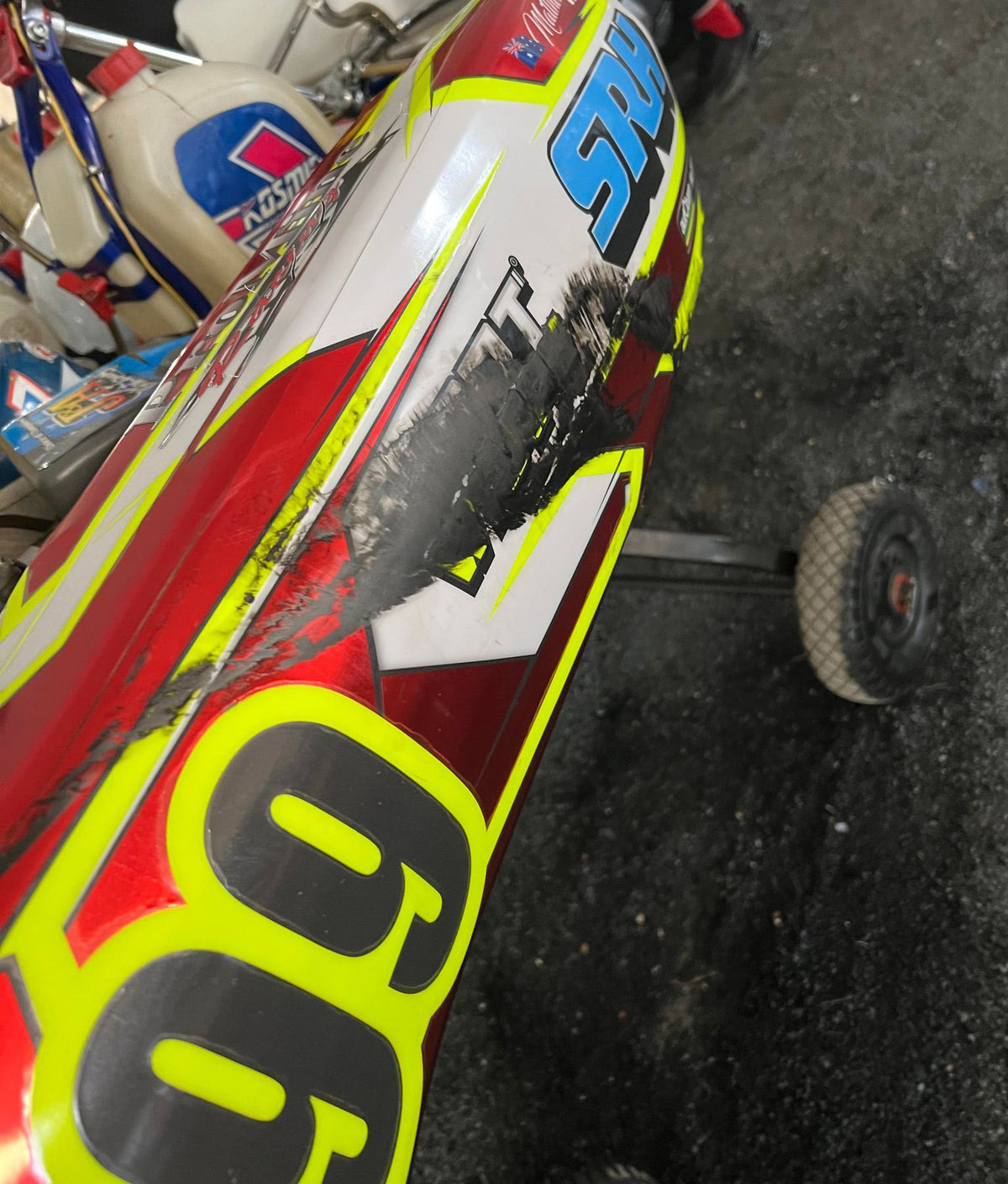RubzOff | Kart Sticker Kit & Tyre Rubber Remover — Made for Karters