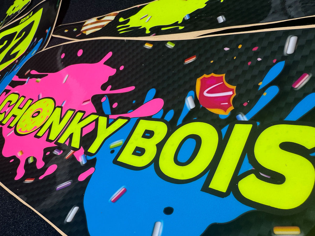 Fluro Kart Graphics | Sticker Kits