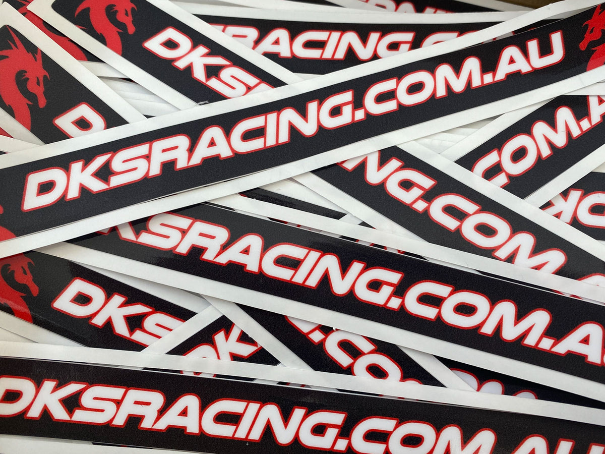 Personalised Name and Racing Stickers