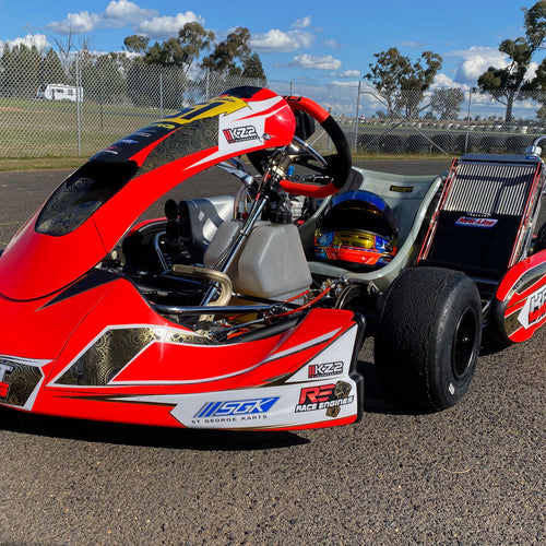 Chrome / Metallic Kart Graphics | Sticker Kits - Premium