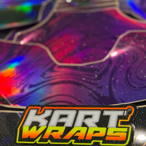 Glitter Kart Graphics | Sticker Kits - Premium