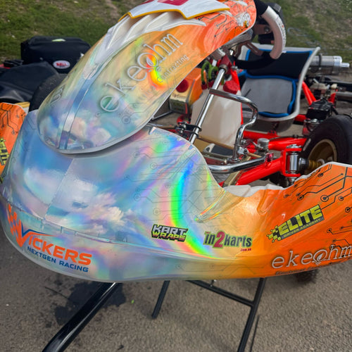 Holographic Kart Graphics | Sticker Kits - Premium